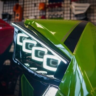 Bugatti Style LED Lights For The Polaris Slingshot