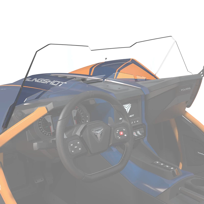 2881913-03_gom Interior view of a modern car showcasing the steering wheel and dashboard.