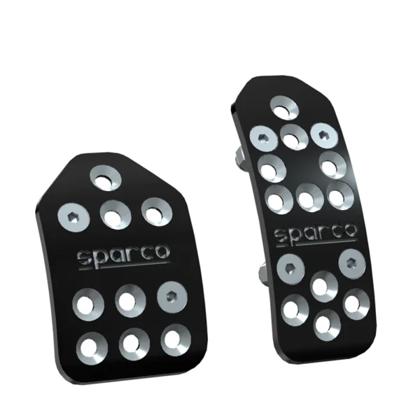 A pair of car pedals
