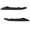 2884948-070_1 Two black plastic automotive trim pieces shown side by side on white.