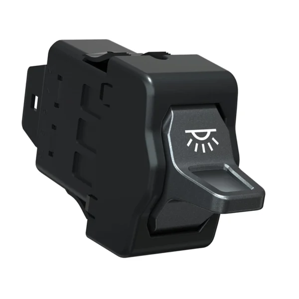 A black light switch