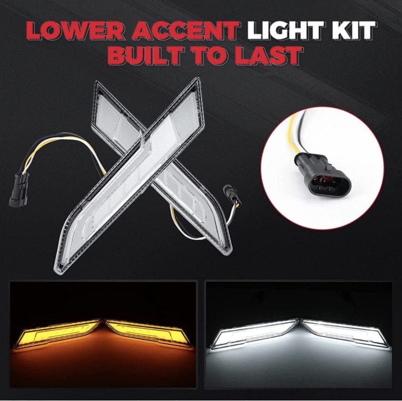 IMG_4136 Lower accent light kit with warm and cool options, built for durability.