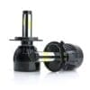 IMG_4624 Pair of black LED car headlight bulbs with cooling fans.