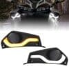 IMG_5376 Car LED daytime running lights with sleek black casing.