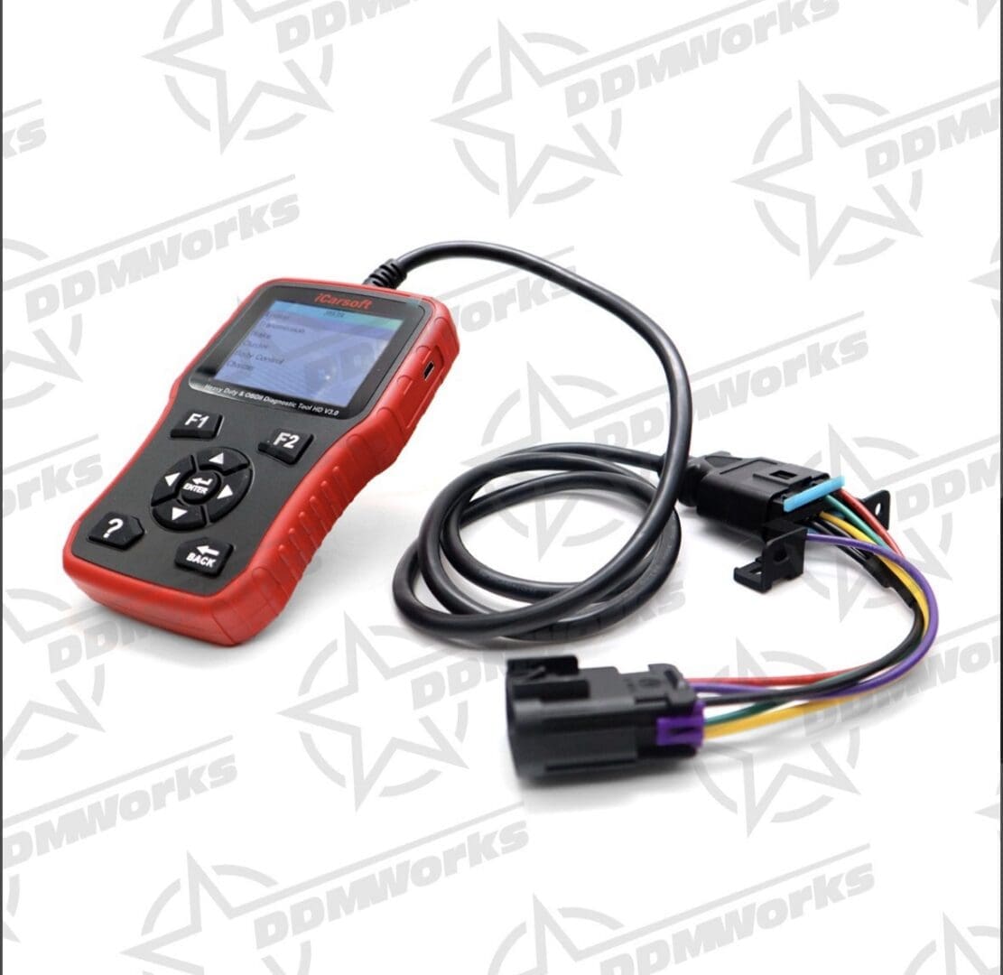 Polaris Slingshot Diagnostic Tool with plug view