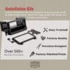 IMG_7406 Installation kits for various models, easy to install and precision designed.