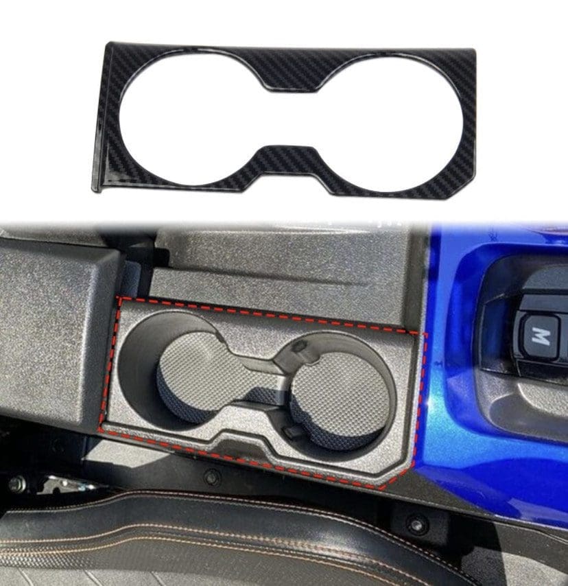 IMG_7416 Two black circular lenses and a blue device in foam packaging.