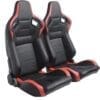 IMG_1058 Sport Seats Black with Red Accents