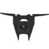 BTab Black tribal bull head design with geometric patterns.