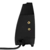 DSC8SLG-SP6LD-SIDE-R_700x Black vertical electronic device with cable and two gold connectors.