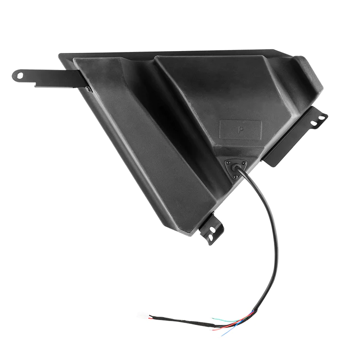 SLG-FKP6-BACK-PASSENGER_700x Black triangular electronic component with attached wire.