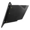 SLG-RSUB10-RIGHT-SIDE_700x Black plastic mounting bracket with three screw holes.