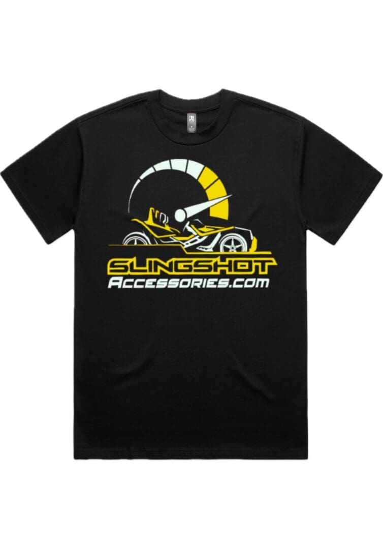 IMG_0957 Black t-shirt with yellow and white SubScout Accessories logo.