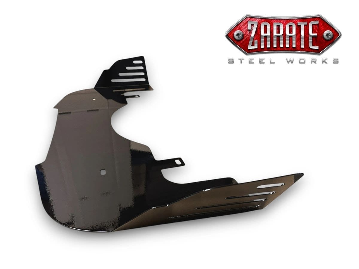 Vanderhall Front Lower Splitter - Carmel (2019 -Current) Metal skid plate designed for off-road vehicle protection.