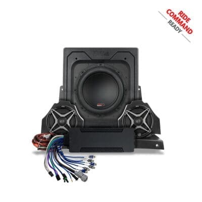 SSV WORKS 2018-2025 Polaris® Slingshot Phase-3 A-Spec 1400watt 3-Speaker Audio-System for Ride Command