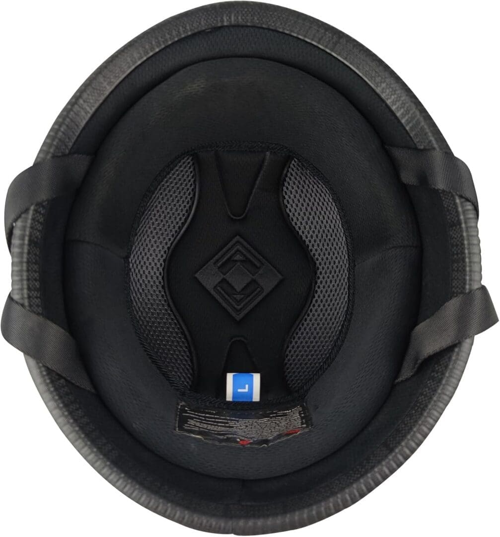 German Half Helmet Matte inside